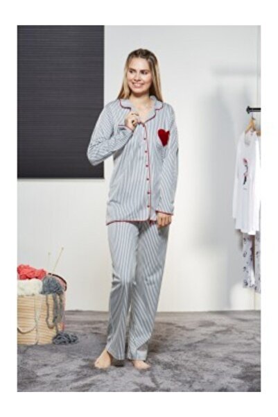 PJS Kadın Pijama Takımı 21196