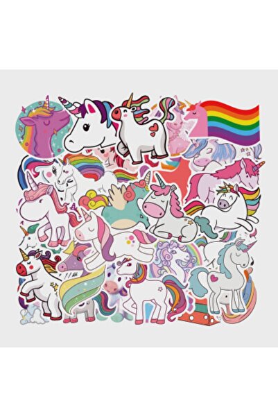 MiniPera Major Selection Unicorn Sticker Set 50 Stickers