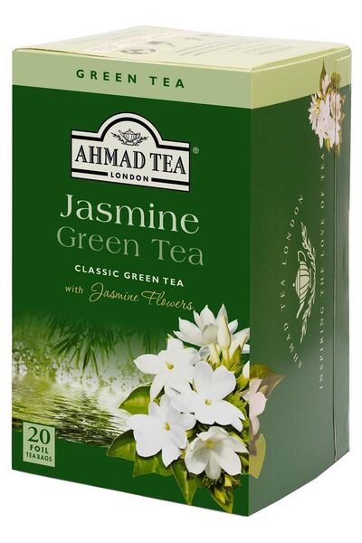 ahmad tea london Ahmad Tea Jasmine Green Tea Bardak Poşet Çay 20 Adet