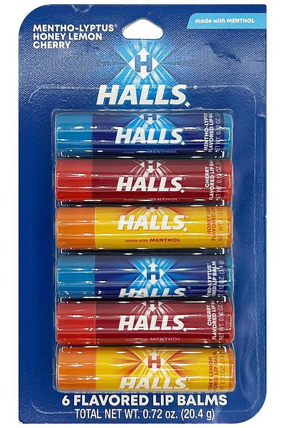 TASTE Beauty Halls Lip Balm - 6 Types Pack Lip Balm