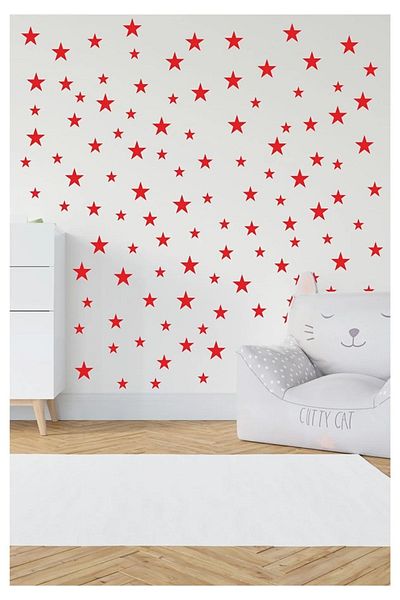MegaSticker Αυτοκόλλητο Star, Αυτοκόλλητο Παιδικού Δωματίου, Διακοσμητικό Αυτοκόλλητο, Αυτοκόλλητο για Βρεφικό Δωμάτιο