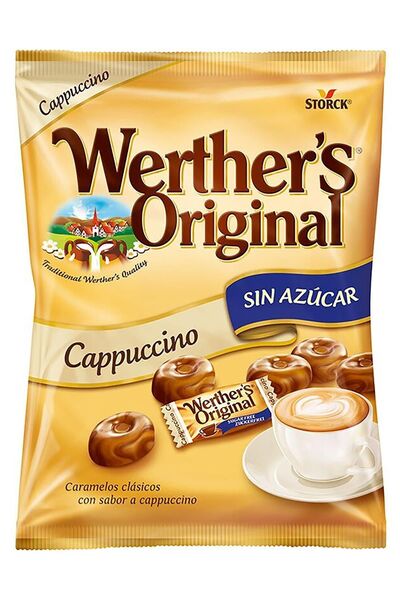 Werther's Original حلويات كابتشينو 90 جرام