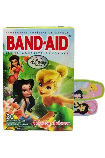 Johnson & Johnson Band Aid Fairies Band-Aid 20 Pieces Mixed Size