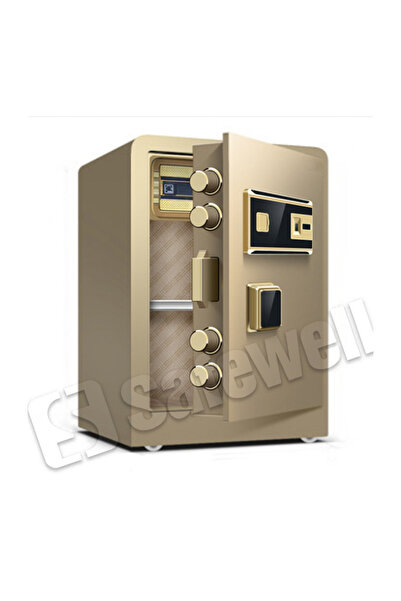 NAS ÇELİK KASA Safewell Gold-60F Parmak izi Elektronik Şifreli Kasa