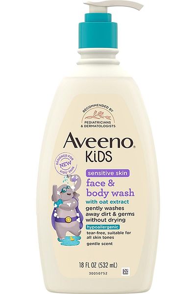 AVEENO Kids 532ML Sensitive Skin Face and Body Shampoo