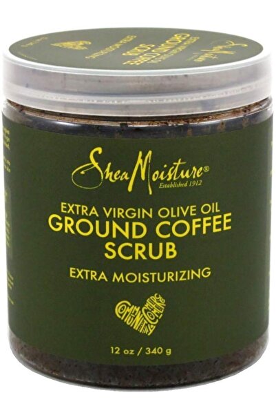 Shea Moisture Sızma Zeytinyağı Ve Öğütülmüş Kahve Peelingi 340gr
