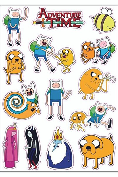 Limitless Design Adventure Time Cool Aesthetic 6 Temalı Laptop Tablet Telefon...