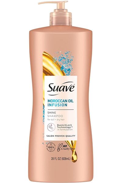 Suave Shine Moroccan Argan Oil Shampoo - 828ml