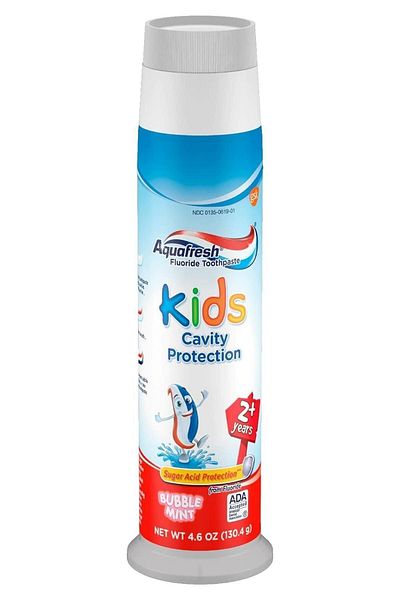 Aquafresh Children's Toothpaste Bubble Mint 130.4GR