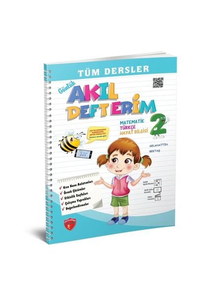 Çalışkan Arı Yayınları 2. Sınıf Akıl Defterim