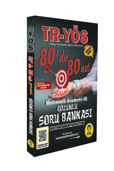 tasarı eğitim yayınları 2026-tr Yös 80 De 80 Net Çöz.soru Bankası