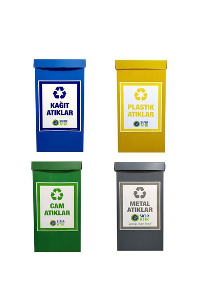 Keskin Tedarik Plastik Atık Toplama Kutusu / Sıfır Atık Kutusu