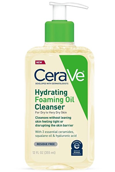CeraVe Nemlendirici Köpüren Cilt Temizleyici Yağ 355ML