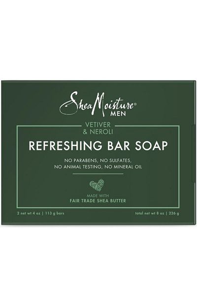 Shea Moisture Men Vetiver and Neroli Revitalizing Soap 2x113gr
