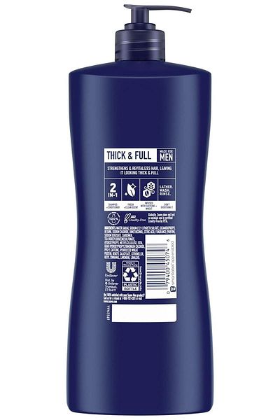Suave 2-in-1 Cut Men's Shampoo - Thick Full 828ML