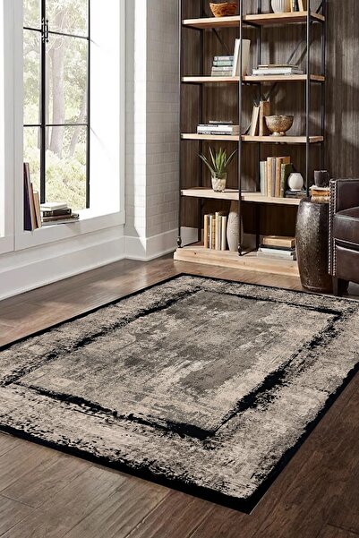 YTR HOME Dijital Baskı Yıkanabilir Kaymaz Taban Dekoratif Salon Mutfak Halısı...