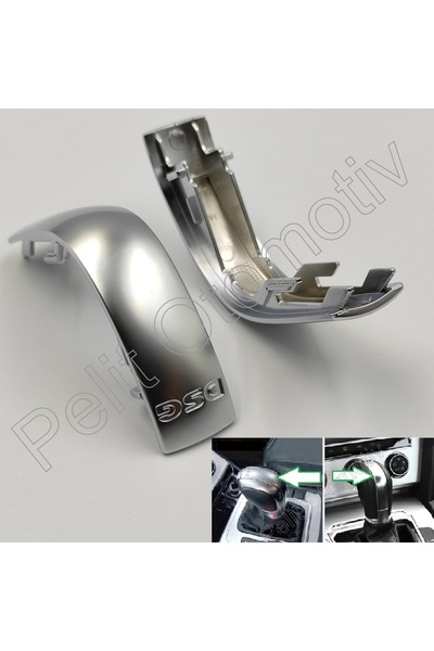 PELİTOTOMOTİV Seat Dsg Automatic Gear Shift Knob Medium Nickel Plated Matte