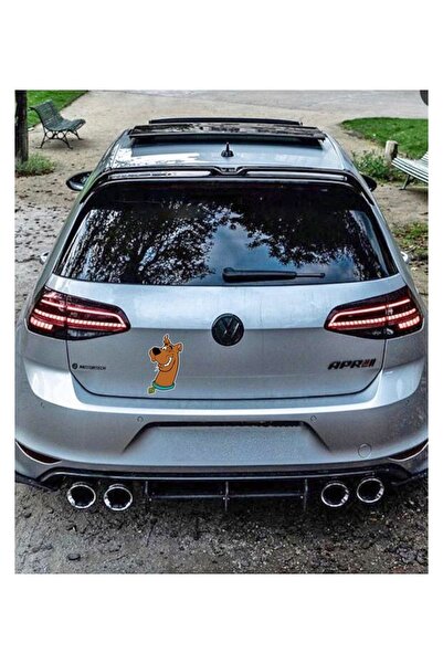 MegaSticker ملصق سيارة سكوبي دو، دراجة نارية، كمبيوتر محمول، خوذة، ملصق سيارة 17x10 سم