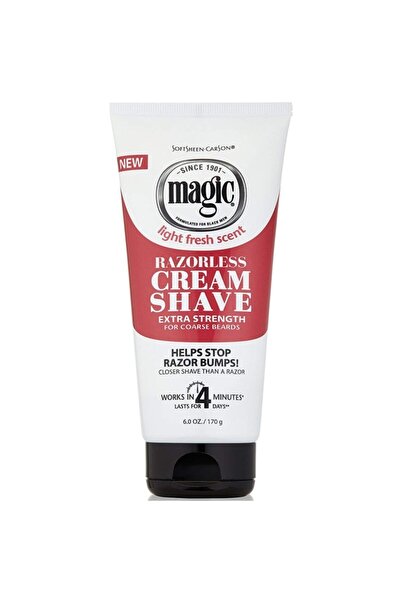 Magic Shave Ekstra Güçlü Kel Kafalar Için Tüy Dökücü Krem 170gr