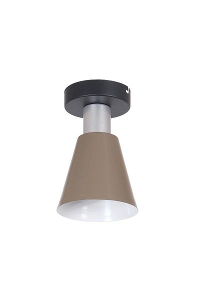 Fer Avize Pancu Modern Design Cafe Kitchen Hall Living Room Low Ceiling Brown Color Metal Single Chandelier