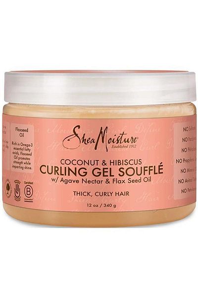 Shea Moisture Coconut & Hibiscus Bukle Belirginleştirici Saç Bakım Jeli 340gr