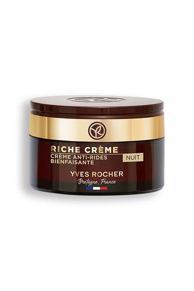 Yves Rocher Riche Creme - Night Cream, Anti-Aging, Precious Oil Care - Carest Cosmetic
