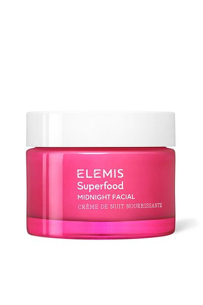 Elemis Superfood Midnight Facial Cream - Shimmering and Moisturizing Night Cream with Vitamin C 50 Ml