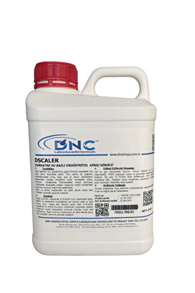DNC Kuvvetli Konsantre Kireç Sökücü -DScaler 6kg