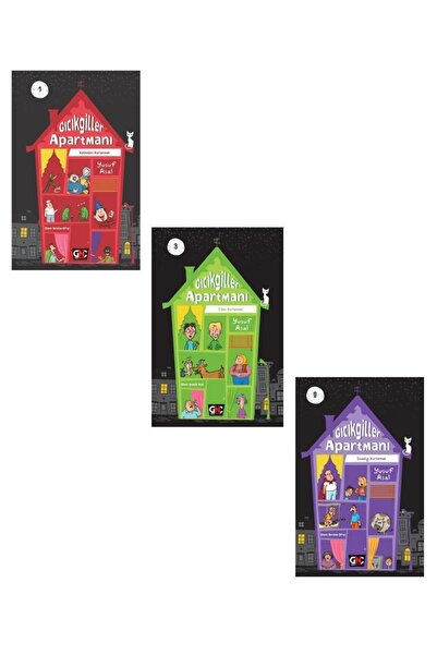 Nesil Yayınları Gıcıkgiller Apartmanı Seti (3 Kitap)