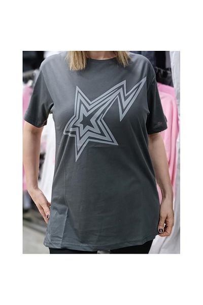 Köstebek Vectorel Comet Unisex T-Shirt - Καπνιστό