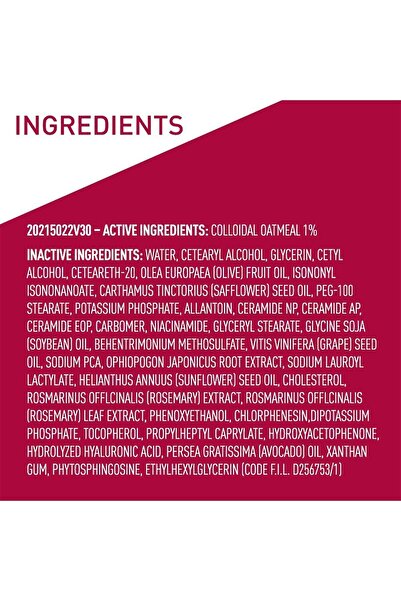 CeraVe CeraVe Eczema Relief Cream Oil 100ml