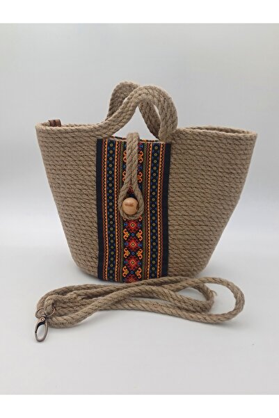 eatölye Women's Straw Beach Daily Stylish Hand Shoulder Bag