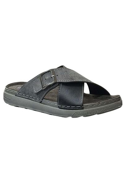 GEZER 15802.00 Black Men's Casual Slippers