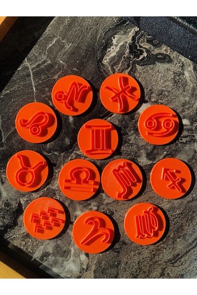 lizzinsa Polymerclile and Ceramic Stamp Set