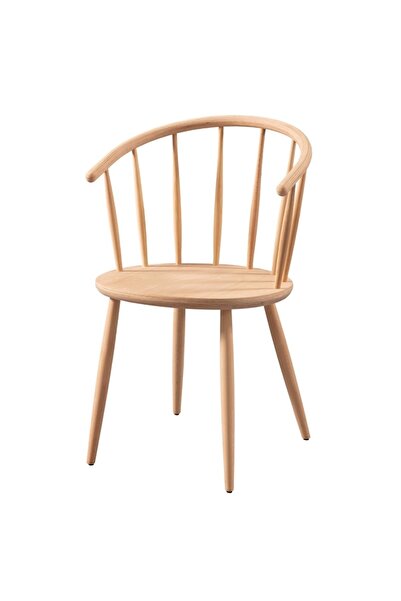 Genel Markalar Nrsan 203 / Rio Sandalye Cilasız Ham Ahşap