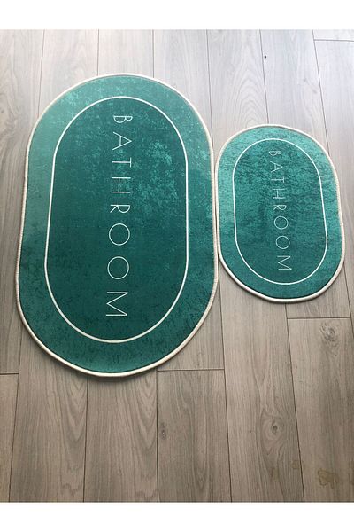 YTR HOME Ψηφιακή εκτύπωση Πλενόμενη αντιολισθητική βάση Διακοσμητική ανθεκτική στους λεκέδες Εύκολο καθάρισμα Χαλάκι μπάνιου