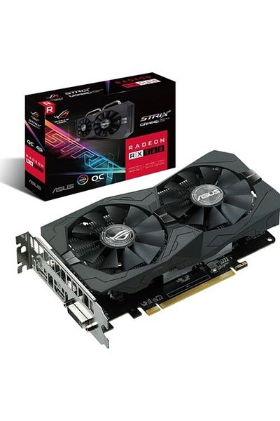 ASUS بطاقة رسومات Radeon Dual-rx560-4g 4gb Gddr5 128bit 1199mhz (hdmi 2xdp)