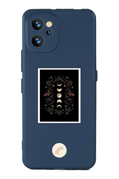 Reeder S19 Max Pro Kamera Korumalı ve Tasarımlı Lacivert Renk Silikon Kılıf