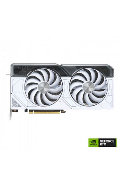 ASUS Dual Geforce Rtx 4070 Oc Dual-Rtx4070-O12G-White Gddr6X 192Bit Dx12 Dlss 3 Graphics Card
