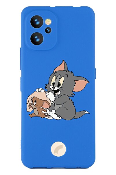 Reeder S19 Max Pro Baskılı ve Kamera Korumalı Mavi Renk Silikon Kılıf