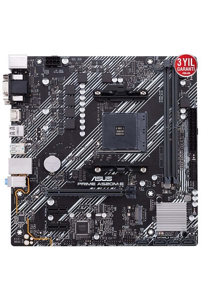ASUS Prime A520m-e Amd Am4 64gb Ddr4 4600mhz M2 Dvi-vga-hdmi Matx Amd Motherboard