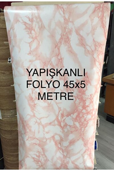 Dekor Mermer Desen Yapışkanlı Folyo 45x5 Metre