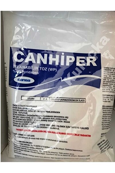 CANARY Canhiper Bit Bombası Tavuk Biti Pire Kene Kırmızı Örümceğe Kesin Çözüm Toz 500 gr