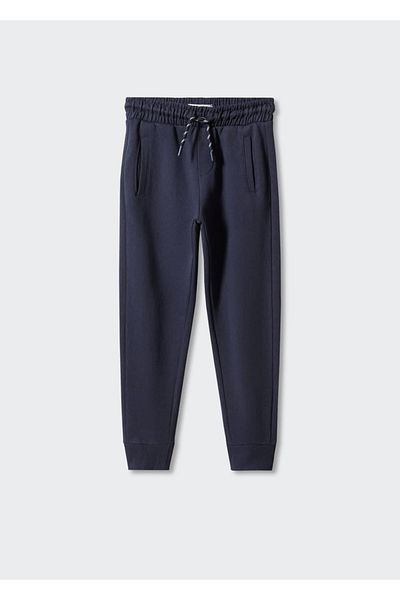 MANGO Kids Dark Blue Pants for Kids