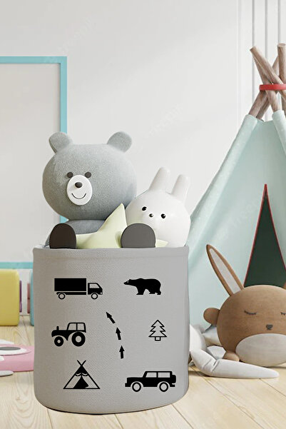 Talia Home Organizator pentru cameră pentru copii și bebeluși - Mașini și săg...