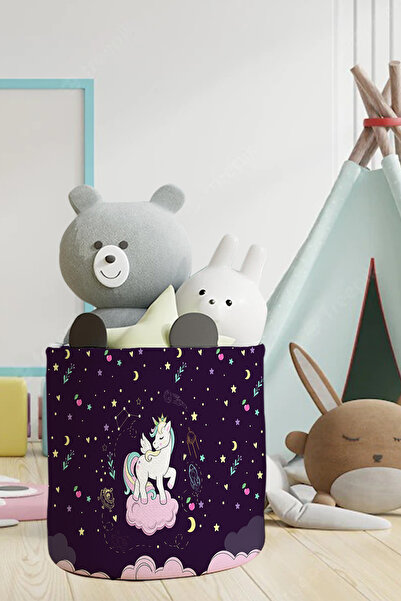 Talia Home Organizator pentru cameră pentru copii și bebeluși cu model de uni...