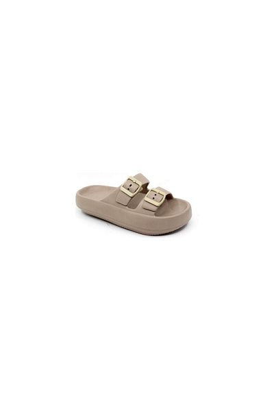 AkınalBella Akınal Bella Akınalbella Women's Double Buckle Summer Slippers E282.Z.000.08