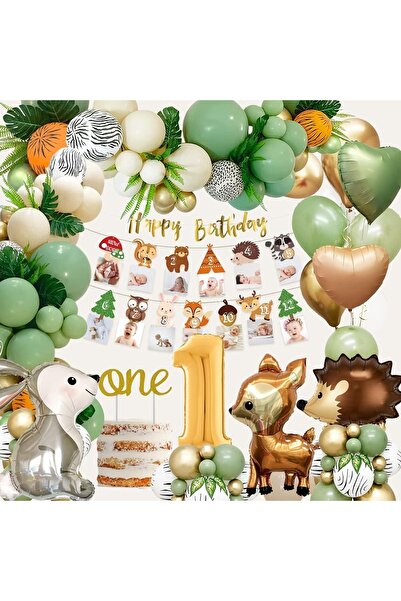 parti hediye sepeti safari one dogum günü konsept