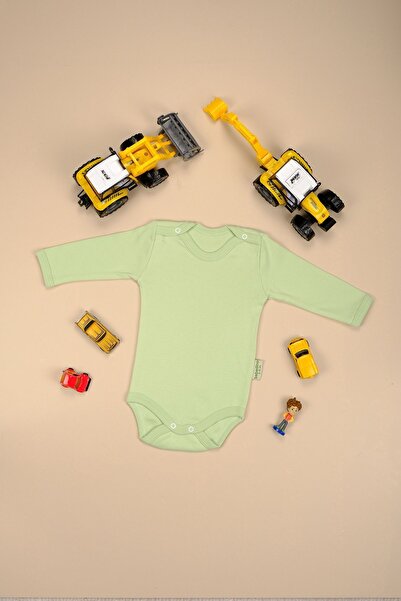 bebetospik Cotton Comfortable Long Sleeve Snap Bodysuit