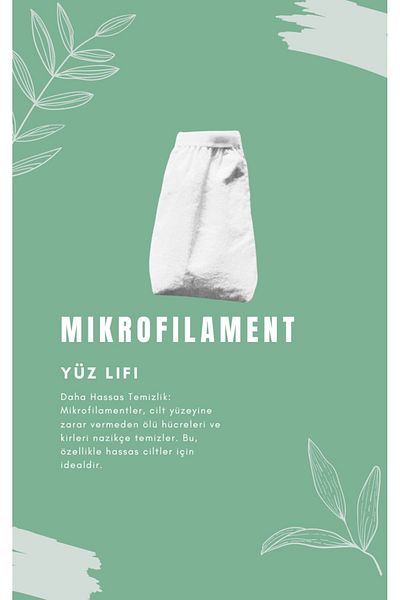viveres Facial Peeling Microfilament - For Bath and Shower
